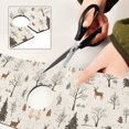 thumbnail image 6 of Yayeee Faucet Mat for Kitchen Sink 30" Diatomite Long Splash Guard Pad, Beige Christmas Forest, 6 of 7