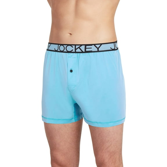 Jockey Men's Active Microfiber 4.5" Boxer