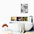 thumbnail image 6 of Black Abstract Leaves Canvas Wall Art - Amplify Your Living Room's Elegance, Modern Bedroom Decor, Ideal Family Wall Decorations, 12X16 inches, 6 of 7