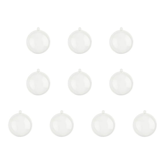 10Pcs Transparents Candy Jar for Party Decorations Clear Canister for Storing Sweets and Chocolates Tabletop Ornament