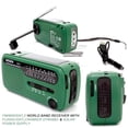 thumbnail image 3 of Portable Crank Radio World Receiver, Fm Am Sw Crank Dynamo Solar Energy For A State Of Emergency, 3 of 7