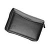 Handspring Value Zippered Leather - Carrying case - black - for Visor Edge