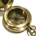 thumbnail image 5 of Brass Compass RMS Titanic 1912 Brass Pocket Gift Beautiful Working Model, 5 of 5