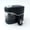 black, variant on BUDBLOOM Portable Electric Pencil Sharpener with Transparent Shavings Container for Office, Home, Study - Black