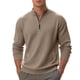 thumbnail image 1 of pstuiky manga larga de hombre, Sudadera con capucha informal de colores sólidos para hombre, jersey de manga larga con bolsillo y cuello alto camisetas de hombre s, 1 of 9