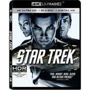 Star Trek (4K UltraHD + Blu-ray + Digital HD) (With INSTAWATCH) by