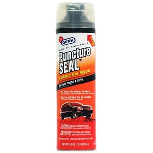Gunk M1128/6 24.5 Oz NonFlammable Big Puncture Seal Instant Tire