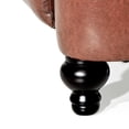 thumbnail image 4 of Noble House Tutherly Faux Leather Oversized Pushback Recliners, Brown, 4 of 10