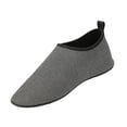 thumbnail image 2 of HTHLVMD Quick-Dry Water Shoes, Striped Barefoot Aqua Socks, Women Non-Slip Beach Shoes, Lightweight Swim Socks, Water Shoes for Women Men Slip-Resistant Beach Swim Boating Surf Shoes, Black 5.5, 2 of 4