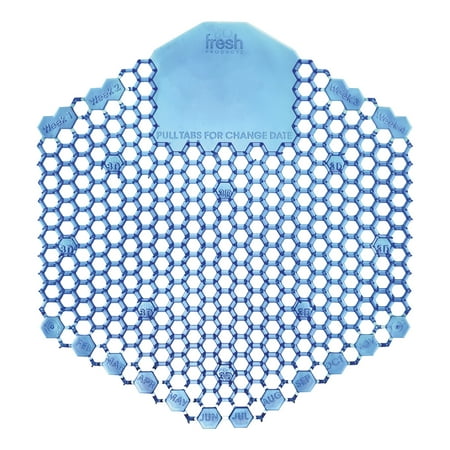- Fresh Products Wave 3D Urinal Deodorizer Screen, Blue, Cotton Blossom, 10 Screens/Box