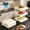 White, variant on Foldable 3-Tier Kitchen Organizer, Plastic Stackable Food Prep Rack for Countertop
