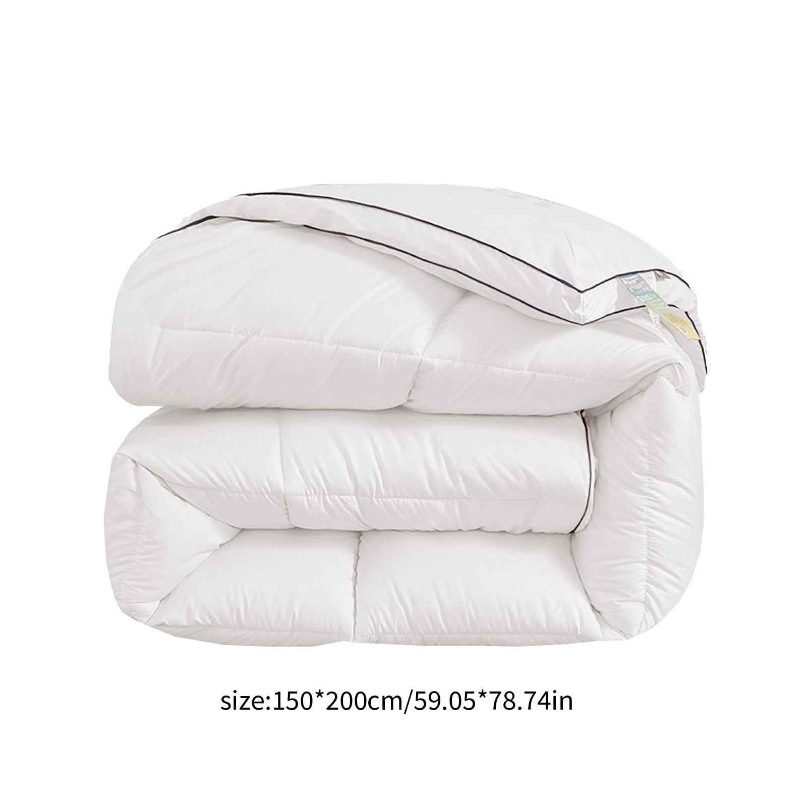 Jubipavy Lightweight Cotton Quilt Machine Washable Quilt Ideal For Air Conditioned Rooms All-Season Cool Comfort Easy Care Summer Saving