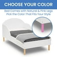 thumbnail image 5 of Delta Children Reese Wood Toddler Bed - Greenguard Gold Certified, Bianca White, 5 of 11