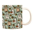 thumbnail image 2 of Edgergery Fall Pumpkin Coffee Cup With Ghost,2D Halloween Coffee Mug, Halloween Ceramic Coffee Mug,Halloween Tumbler Cup,Best Gifts For Birthday Fall,Inventory Clearance, 2 of 5