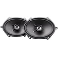 thumbnail image 1 of MB Quart Discus 5x7" & 6x8" 2 Way Car Audio Coaxial Speakers, 100W Peak, Pair, 1 of 11
