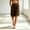Brown women cotton linen cargo shorts a1, variant on Women Cotton Linen Cargo Shorts with Pockets High Waisted Flowy Casual Bermuda Pants Summer Loose Fit Lounge Beach Shorts for Daily Wear, Khaki S