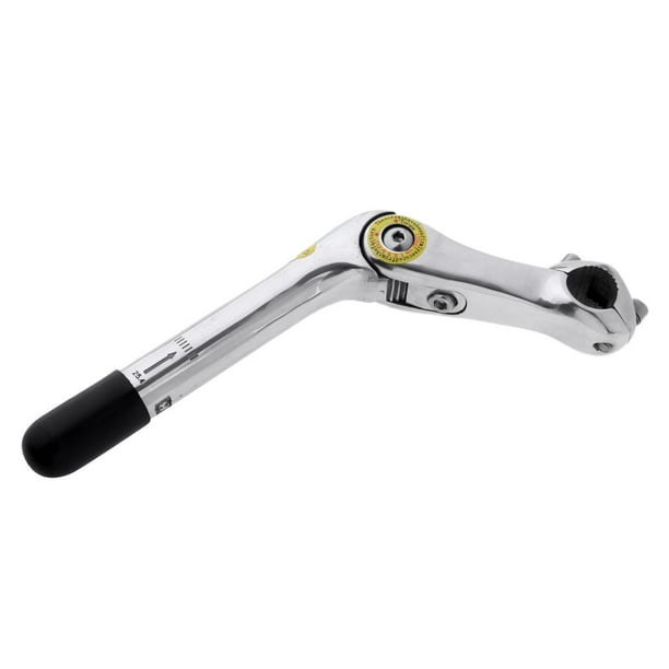 Especificación de bicicleta ajustable 0 ~ 90 degree MTB BMX Extensión de manillar de bicicleta de montaña Plata 254 mm