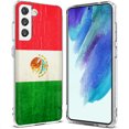 thumbnail image 1 of TalkingCase Slim Case Compatible for Samsung Galaxy S21 FE 5G (Fan Edition), Old Flag Mexico Print, Lightweight, Flexible, Soft, USA, 1 of 7