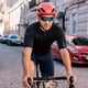 thumbnail image 5 of Santic - Camisetas de ciclismo de manga corta para hombre, de verano, para bicicleta de montaña, de malla transpirable de secado rápido, con cremallera completa, ropa de ciclismo, talla asiática, 5 of 5