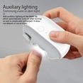 thumbnail image 6 of Imwing Easyclip, Imwing Nail Clipper, Vueeze Easy Clip Electric Nail Clipper & Polisher 2-in-1 with LED Light - Safe Toe & Fingernail Trimmer for Seniors, Adults, Kids, Baby (White), 6 of 7
