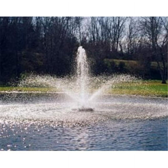 Kasco 3/4 HP J Series Decorative Fountain - 240V with 150 Ft Electric Power Cord | Pond and Lake Fountain | Efficient Pond Aerator Outdoor Fountain
