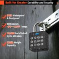 thumbnail image 6 of Fingerprint Locker Lock with Code, 6 of 8