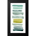 thumbnail image 2 of Popp, Grace 9x14 Black Modern Framed Museum Art Print Titled - Sea Strokes II, 2 of 5