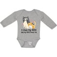 thumbnail image 3 of Inktastic I Love My Mimi Loves Me Cat Boys or Girls Long Sleeve Baby Bodysuit, 3 of 5