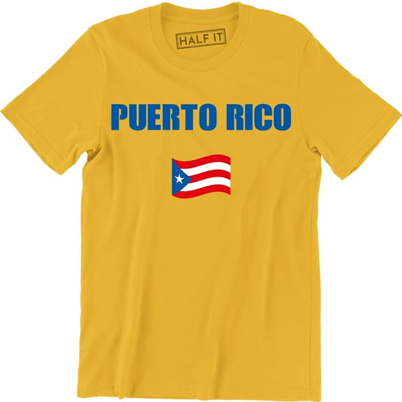 Puerto Rico Puerto Rican Country Flag Nationality Ethnic Pride Men's Tee Shirt