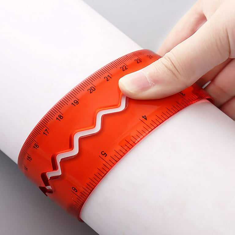 Cute Plastic Ruler Scale - Bendable - for kids