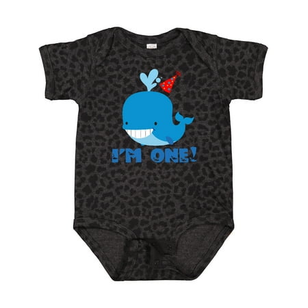 

Inktastic Whale 1st Birthday Gift Baby Boy or Baby Girl Bodysuit