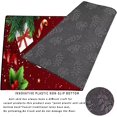 thumbnail image 2 of 5' X 7' Christmas Rug Merry Xmas Door Mat Non-Slip Indoor Outdoor Front Door Doormat Living Room Bedroom Entrance Rug Happy Xmas Home Festive Decoration, 2 of 7