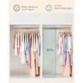 thumbnail image 4 of SONGMICS Baby Hangers 50 Pack, Kids Hangers for Closet, Rose Gold 360° Swivel Hooks, Space-Saving Clothes Hangers, Velvet Hangers for Nursery, Non-Slip, Jelly Pink, 4 of 6