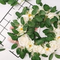 thumbnail image 3 of Hojas de rosas a granel Vegetación artificial Hojas de flores de rosas falsas para ramos de boda de bricolaje Centros de mesa Decoraciones para fiestas Guirnaldas de guirnaldas de vid de rosas Suministros Vhermosa CZJJ-HQ38-2, 3 of 7