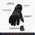 thumbnail image 4 of RefrigiWear Waterproof Abrasion Safety Glove - Durable, Warm Hand Protection for Tough Jobs, 4 of 7