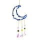 thumbnail image 2 of Carillón de viento con colgante de grava de amatista natural | Atrapasol de prisma de cristal tejido a mano | Adorno decorativo colgante para casa, jardín, patio y ventana | Iluminación arcoír, 2 of 2
