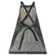 thumbnail image 3 of Delantal Jeanerlor de algodón negro para hombre, talla L a XXL, 3 of 9