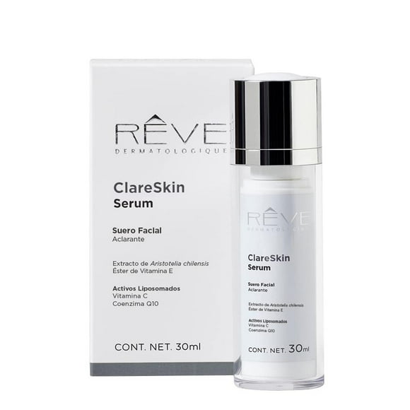 Reve Dermatologique | ClareSkin Serum - Suero Facial Aclarante - Extracto de Aristotelia Chilensis - multicolor