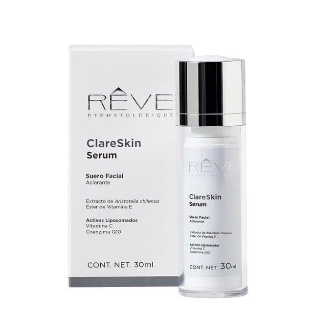Suero Facial Reve Dermatologique ClareSkin Aclarante Extracto de Aristotelia Chilensis y Vitaminas C