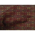 thumbnail image 4 of oneOone Cotton Cambric Fabric Stripe|Leaves & Floral Block Printed Fabric 1 Yard 56 Inch Wide, 4 of 4