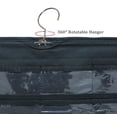 thumbnail image 4 of DoubleSided Jewelry Hanging Organizer Display Hanger Small Tools Holder with Clear Pockets (), 4 of 6