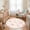 Color 3, variant on Washable Non Slip 6ft Round Rug, Vintage Inspired Breakfast Food Pastel Colors Circle Area Rugs with Tassels Carpet for Nursery Bedroom Living Room Playroom Tent Rug