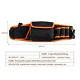 thumbnail image 2 of Sac Multifonctionnel pour Outils d'Électricien, Pochette de Taille, Support de Ceinture, Organisateur de Rangement, Kits d'Outils de Jardin, Sacs de Taille, Réglable, 2 of 7