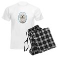 thumbnail image 6 of CafePress - Bichon Frise Men's Light Pajamas - Men's Light Loose Fit Cotton Pajama Set, 6 of 7