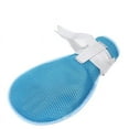 thumbnail image 5 of 2 guantes de sujeción para las manos con demencia, guantes antiarañazos de seguridad transpirables para pacientes de edad avanzada, guantes de sujeción de doble cara azules, 5 of 5