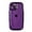 Purple, variant on Oval Shape Clear Camera Lens Protection Soft Compatible with iPhone Case (Purple,iPhone Xr)