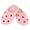 Pink, variant on CTM  Love Heart Print Slippers (Women)