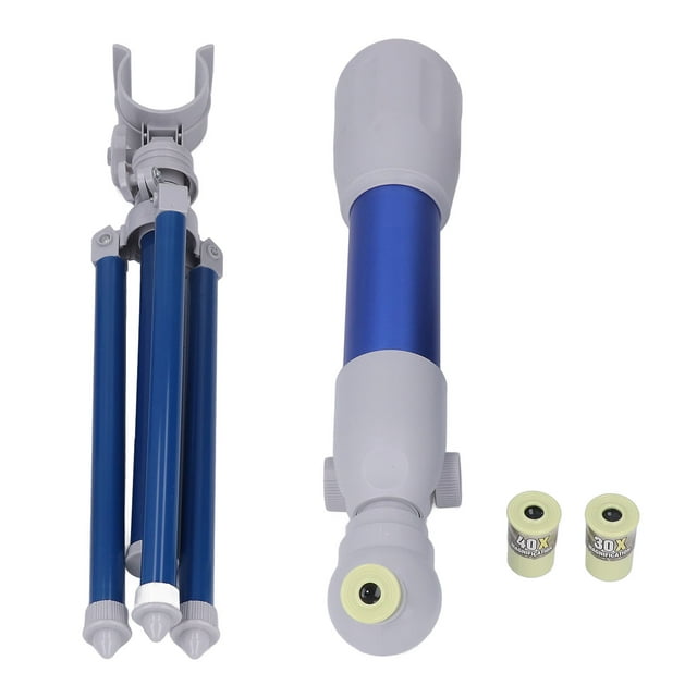 Kids Telescope, Large Aperture Child Telescope For Gift For Above 3 Years Old A18 Blue