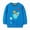 H138-Blue, variant on TOWED22 Toddler Baby Boy Girl Long Sleeve Crewneck Pullover Sweatshirt Sweater Outfits Cartoon Printed Casual Clothes(Dark Blue,4-5 Y)