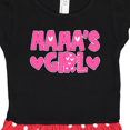 thumbnail image 3 of Inktastic Mama's Girl Pink with Hearts Gift Toddler Girl Dress, 3 of 4